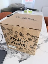 Freddie’s Flowers Glass Vase