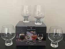 Dartington Crystal All Rounder  Tumbler Glasses x4.  Boxed. 