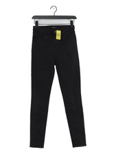 J Brand Women's Jeans W 26 in Black Cotton with Other, Polyester Skinny