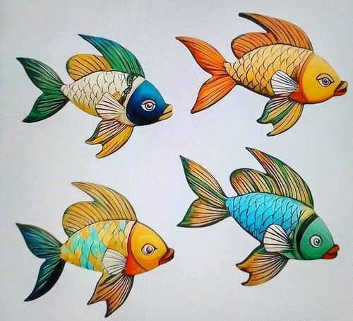 Fish swimming rustic - fish,