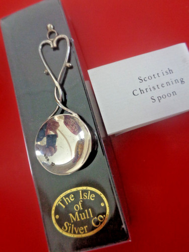 Scottish silver christening - silver,