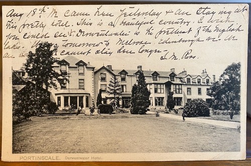 Postcard portinscale hotel - postcard,