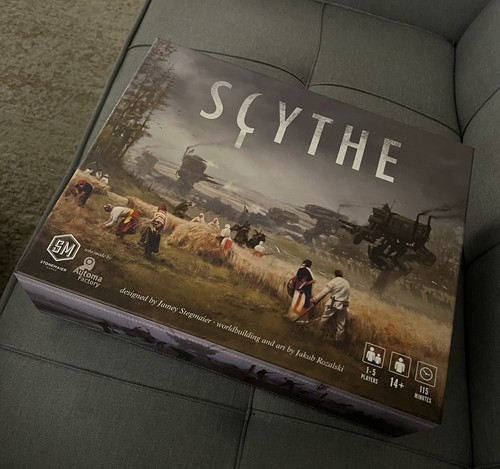 Scythe board game - scythe,