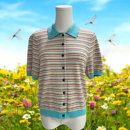Levis striped knit polo - striped,
