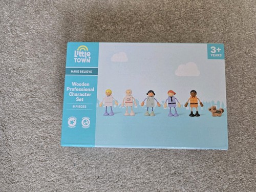 Aldi little town - little, wooden