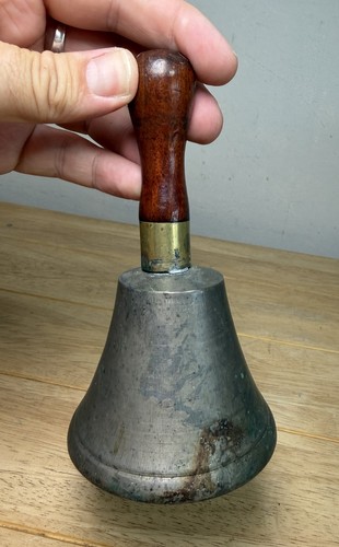 Antique metal school - antique, hand