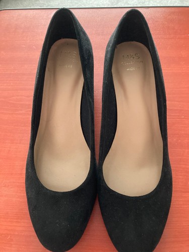 Insolia women black - m&s, suede