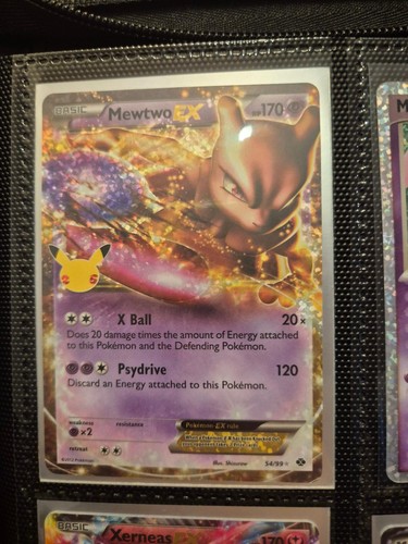 Mewtwo 99 celebrations - mewtwo, ex