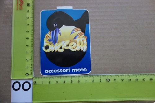 Old sticker motorcycle moped - old,