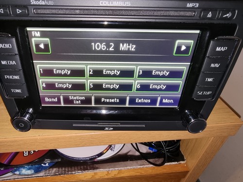 Skoda columbus radio - radio, unit