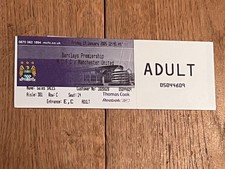TICKET 2004/05 Man City v