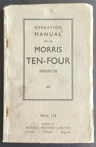 Morris ten four - morris, car