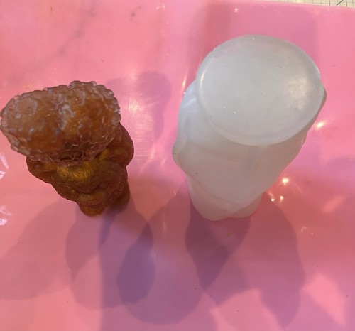 Silicone mold for - resin., bear