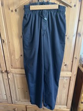 Le Chef Black Combat Trousers