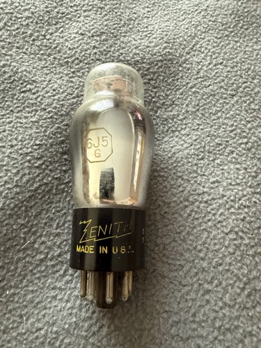 Zenith 6j5g vacuum tube - zenith, st