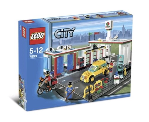 Lego city gas - gas, station