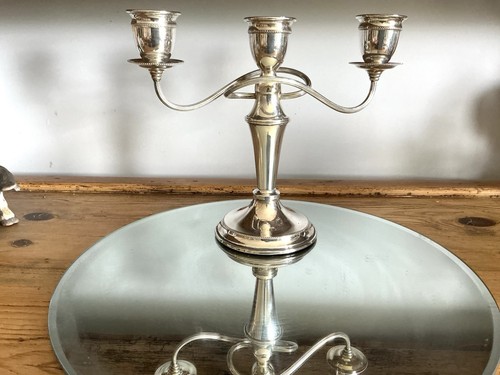 Vintage silver plated 29cm - silver, 3