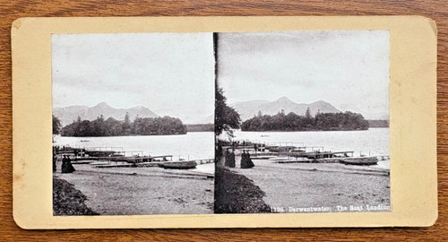 Derwentwater stereoview - derwentwater,