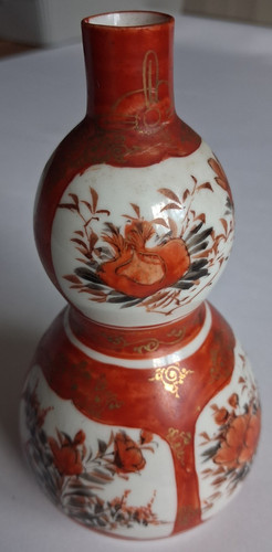 Antique hand painted japanese - hand-painted,
