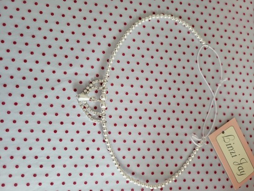 Pearl headpiece with - , diamante