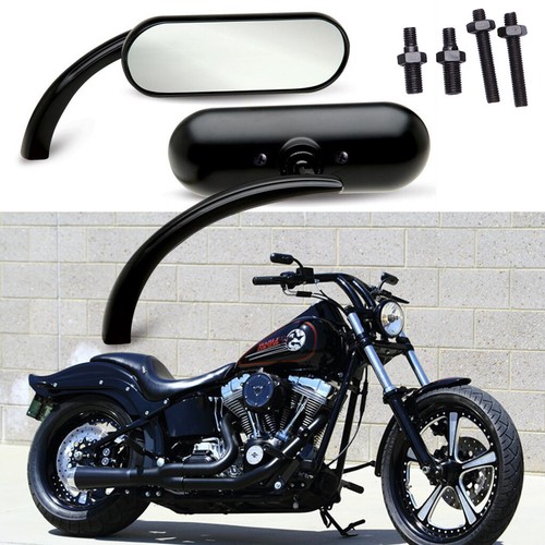 Motorcycle oval mirror - mirror, 8mm