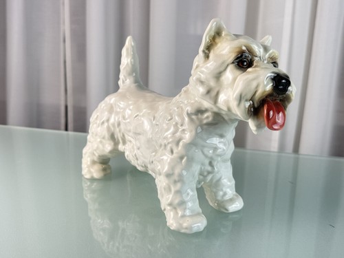 Goebel figurine porcelain dog - figurine,