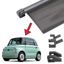 Sliding sunshade curtain kit