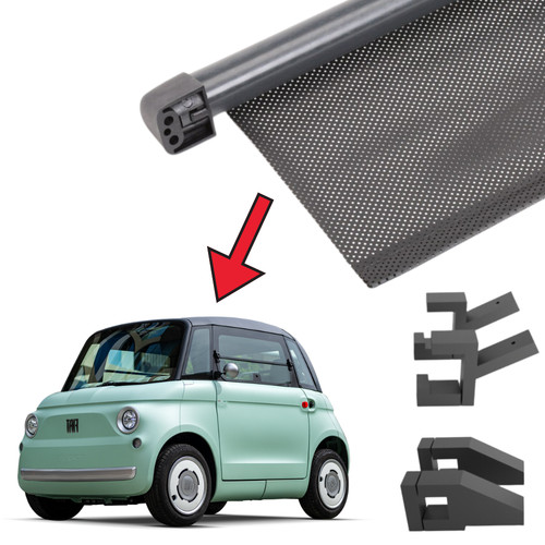 Sliding sunshade curtain kit