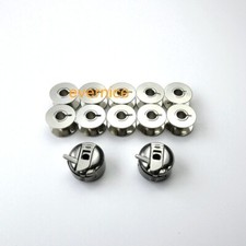 2 BOBBIN CASE+10 BOBBIN for