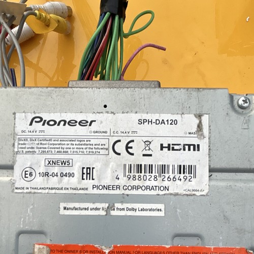 Pioneer sphda120 - pioneer,