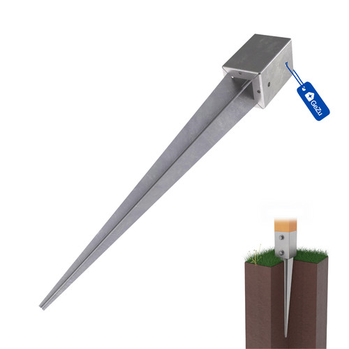Gezu post support galvanised - post,