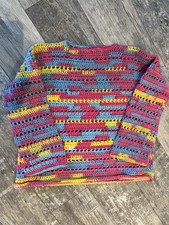 Gorgeous Hand Knitted Jumper Size 8-14