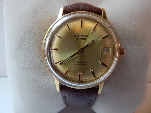 Vintage swiss gold - vintage, gold-plated