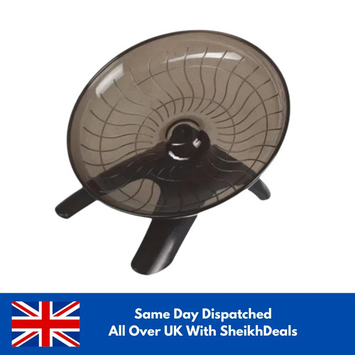 Pet hamster flying saucer - flying,