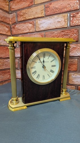 Howard miller brass desk clock - miller,