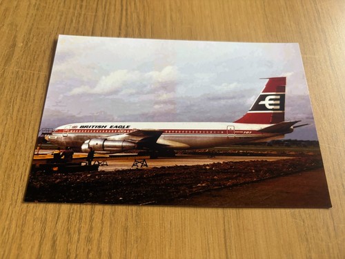 British eagle boeing 707 - british,