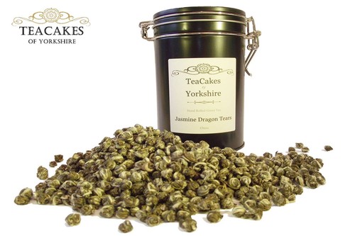 Jasmine pearls tea gift caddy - jasmine,