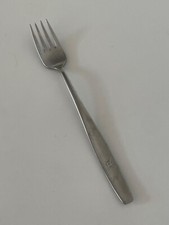 Vintage Mid Century Elkington Cutlery Stainless Steel Boston ”HC" Dessert Fork