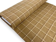 British Wool Fabric Caramel