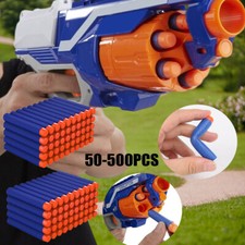 50-500PCS Bullets for Nerf-7.2cm Refill Foam Darts for X Shot Elite 2.0