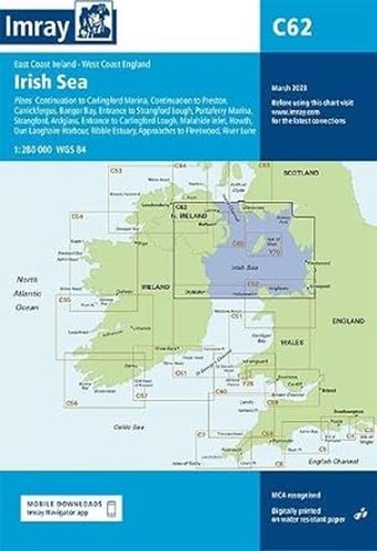 Imray chart c62 2020 - imray,