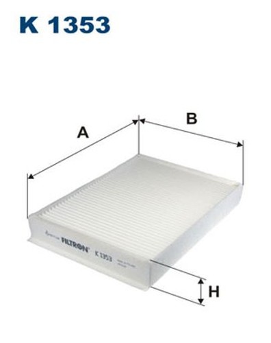Fits filtron 1353 filter - k,