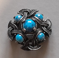 Vintage Miracle Style Brooch 35mm diameter