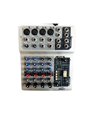 Peavey pv6 mixer - peavey,