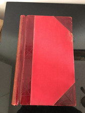 antique tooled leather edged