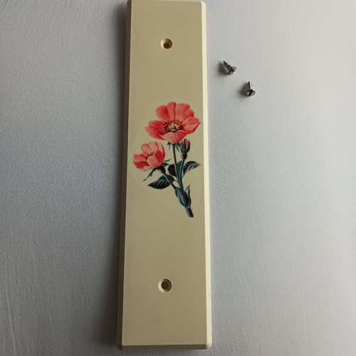 Vintage retro cream door - retro,