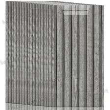 100PCS Self-Adhesive Wood Contact Cladding Wall Panels for Kitchen Bathroom 18㎡