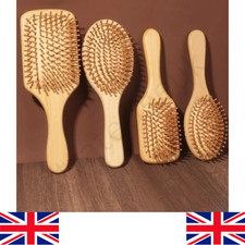 Natural bamboo wooden hair - natural,