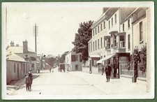 Cowbridge Market Place, Wales. Superb Real Photo. Posted Cowbridge 1908.