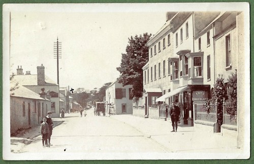 Cowbridge market place - market, wales